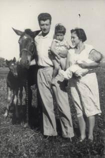 The Beer family in Beit Lehem