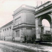 The Agudat Jisrael orphanage in Smeralova Street in Bratislava