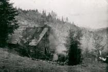 Cottage up above Horny [Upper] Jelenec where Jews hid during the war