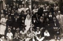 The wedding of Jozsef Faludi's cousin Jolan Fogler