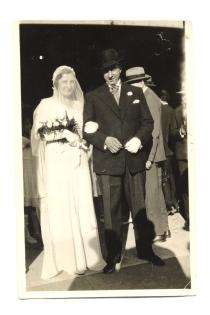Pepo and Mitsa Abravanel's wedding