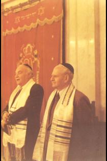 Solon Molho at his grandson's bar mitzvah