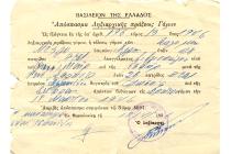 Renee Molho's marriage certificate