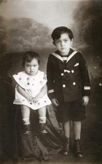 Zorica and Anton Gjebic, cousins of Hana Gasic