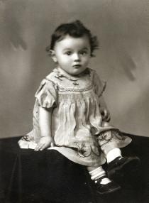 Hana Gasic as a baby