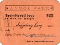 Belépõ az Angol Parkba