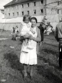 Maria Feheri with servant Boris