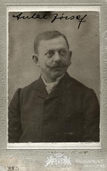 Jozsef Antal's ID card for commercial travelers
