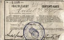 Joszef Antal's ID for commercial travelers