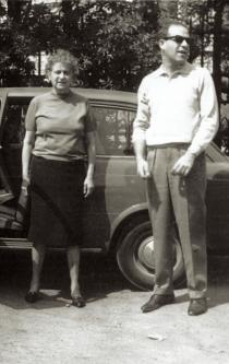 Gyula Foldes and Julia Foldesne Altman