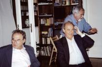 Gyula Foldes with friends