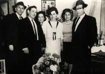 The engagement of Gabor Paneth's paternal uncle's daughter Marta Paneth to Laci