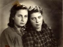 Ranana Malkhanova with her friend Liza Kabatner
