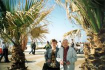 Yankl Dudakas with his wife Sophia Dudakene