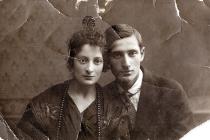 The wedding of Isaac and Tsimlya Kopelovich