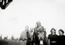 Lilli Tauber's brother, Eduard Schischa, in Israel