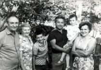 Ivan Barbul with his family on vacation