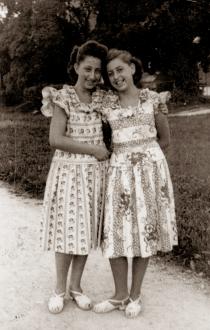 Edita Adler and Alice Raphael