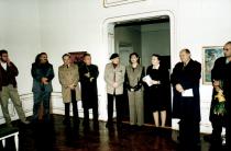 Egon Lovith at the presentation of the book written on him