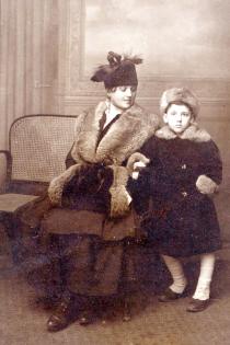 Eveline Marcussohn with Gavril Marcuson