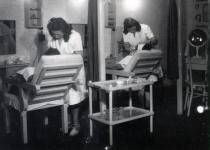 Juci Scheiner in her beauty parlor