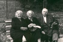Armin Herman and Zaneta Ganselova with a friend
