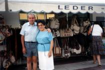 Albert Gazik and Alica Gazikova on a holiday in Spain