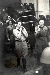The funeral of Egon Roth