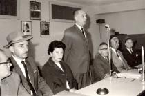 Reunion of former prisoners of the Sered labor camp