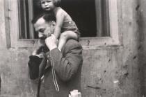 Agnesa Urbanova with her father, Ludovit Sandor