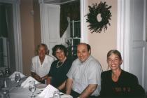 Agnesa Urbanova with her cousin, his wife, and her daughter Tatjana