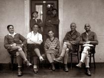 Teodor Pasternak and friends