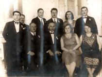 Jakov Kalef in the Jewish community building