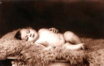 Matilda Cerge as a baby
