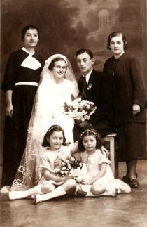 Matilda Cerge at a wedding
