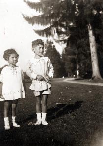 Die Geschwister Peter und Ellen Scheuer