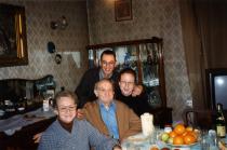 Güler Orgun with her family