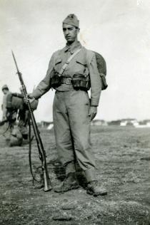 Harun Bozo at Reserve Officer School