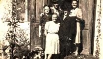 Ernest Galpert and his family