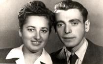 Ernest Galpert with his wife Tilda Galpert
