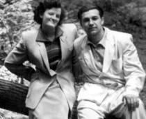 Evgenia Shapiro and her husband Vladimir Vassiliev
