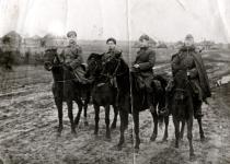 Ida Limonova's first husband Natan Shafir in the Red Army