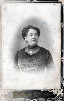 Leonid Dusman's grandmother Fania Dusman