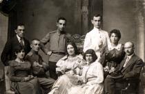 Mark Rozenfeld with his friends