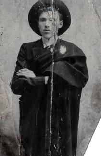 Rachel Gitelis' father Mordko Gitelis