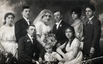 Sarina and Albert Gershon's wedding