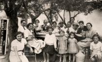 Raina Blumenfeld's family on holiday