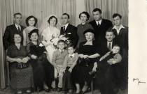 Wedding photo of cousin Reina