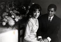 The wedding photograph of  Nisim Gadol