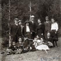 Matilda Albuhaire's maternal grandparents Mair and Esther Levi on vacation